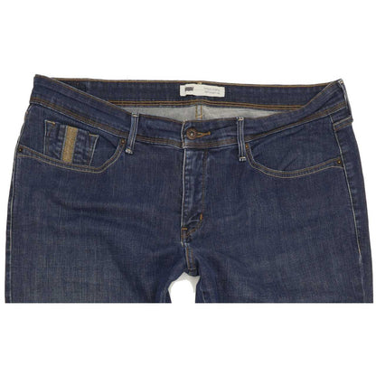 Levi's 512 Shaping Women Blue Straight Slim Jeans W36 L31
