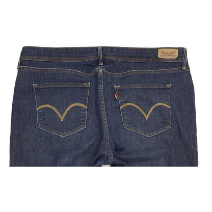 Levi's 512 Shaping Women Blue Straight Slim Jeans W36 L31