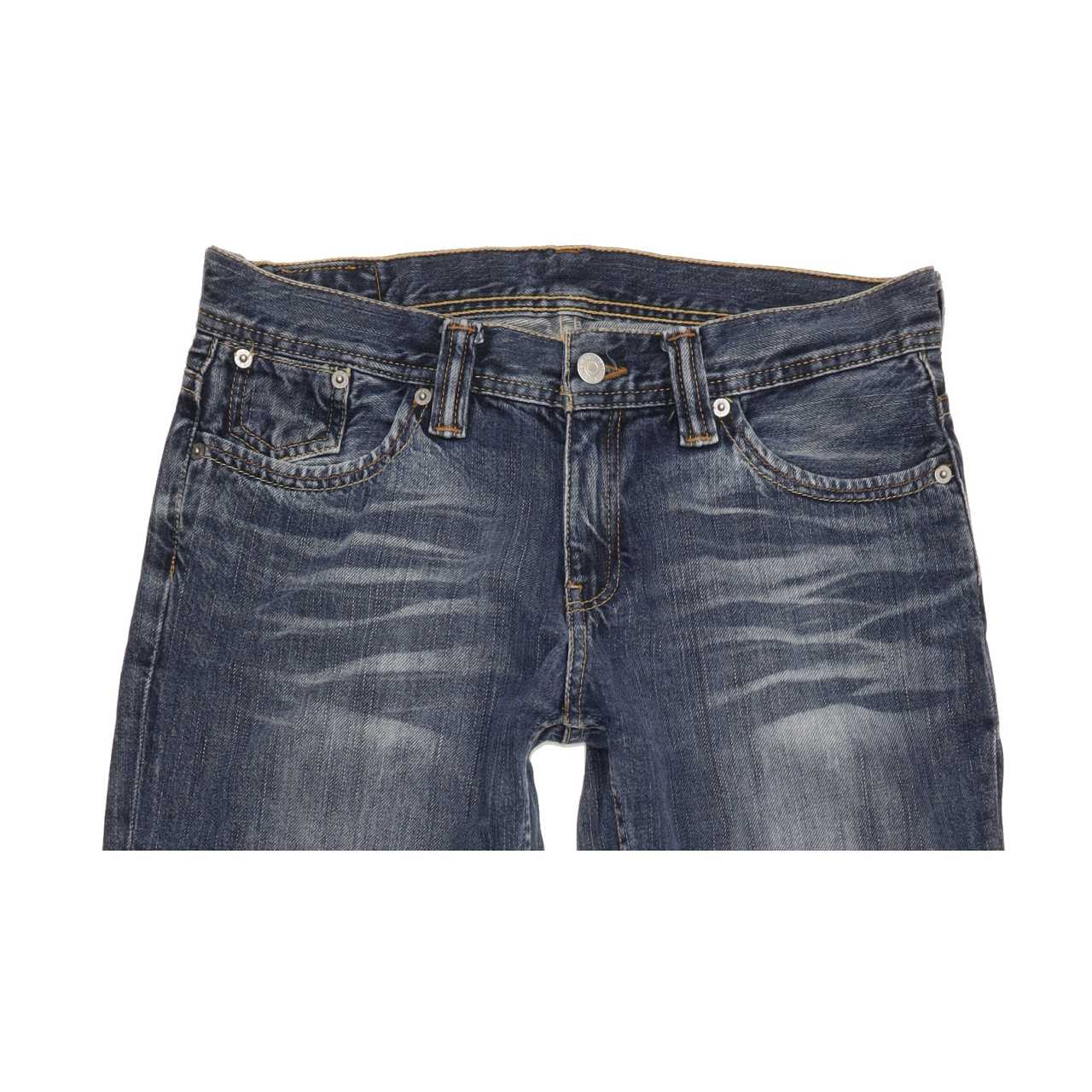 Levi's 524 Men Blue Straight Regular Jeans W31 L34