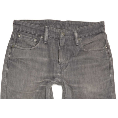 Levi's 511 Men Grey Straight Slim Stretch Jeans W30 L32