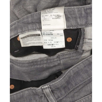 Levi's 511 Men Grey Straight Slim Stretch Jeans W30 L32