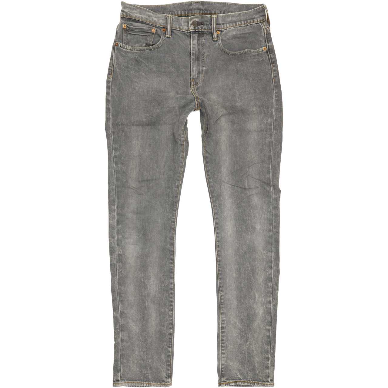 Levi's 510 Men Grey Skinny Slim Stretch Jeans W31 L33