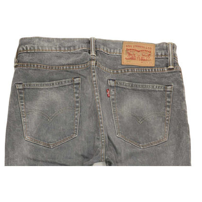 Levi's 510 Men Grey Skinny Slim Stretch Jeans W31 L33