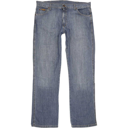 Wrangler Men Blue Straight Regular Jeans W37 L34