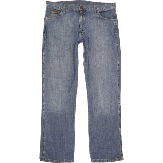 Wrangler Men Blue Straight Regular Jeans W37 L34
