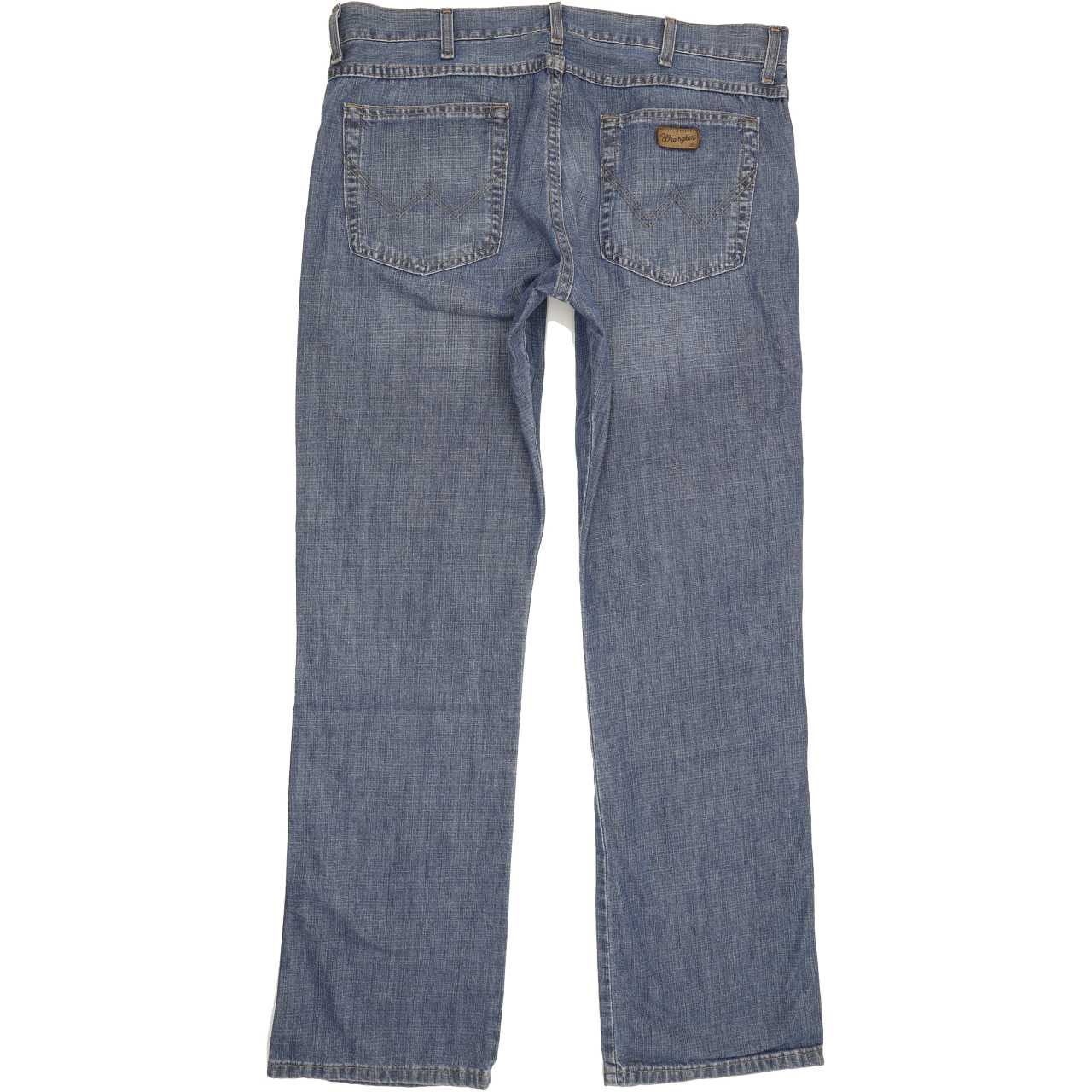 Wrangler Men Blue Straight Regular Jeans W37 L34