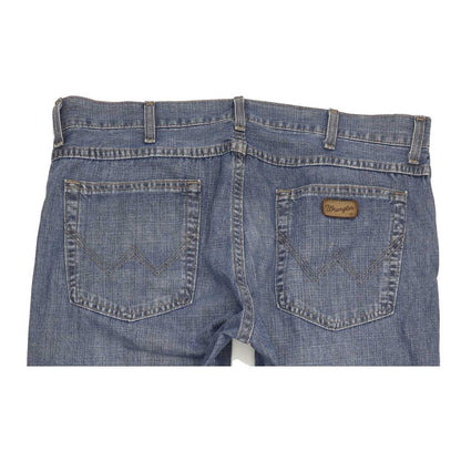 Wrangler Men Blue Straight Regular Jeans W37 L34