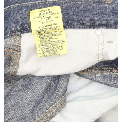 Wrangler Men Blue Straight Regular Jeans W37 L34