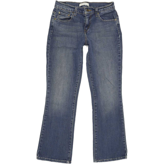 Levi's 515 Women Blue Bootcut Regular Stretch Jeans W27 L29