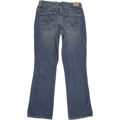 Levi's 515 Women Blue Bootcut Regular Stretch Jeans W27 L29