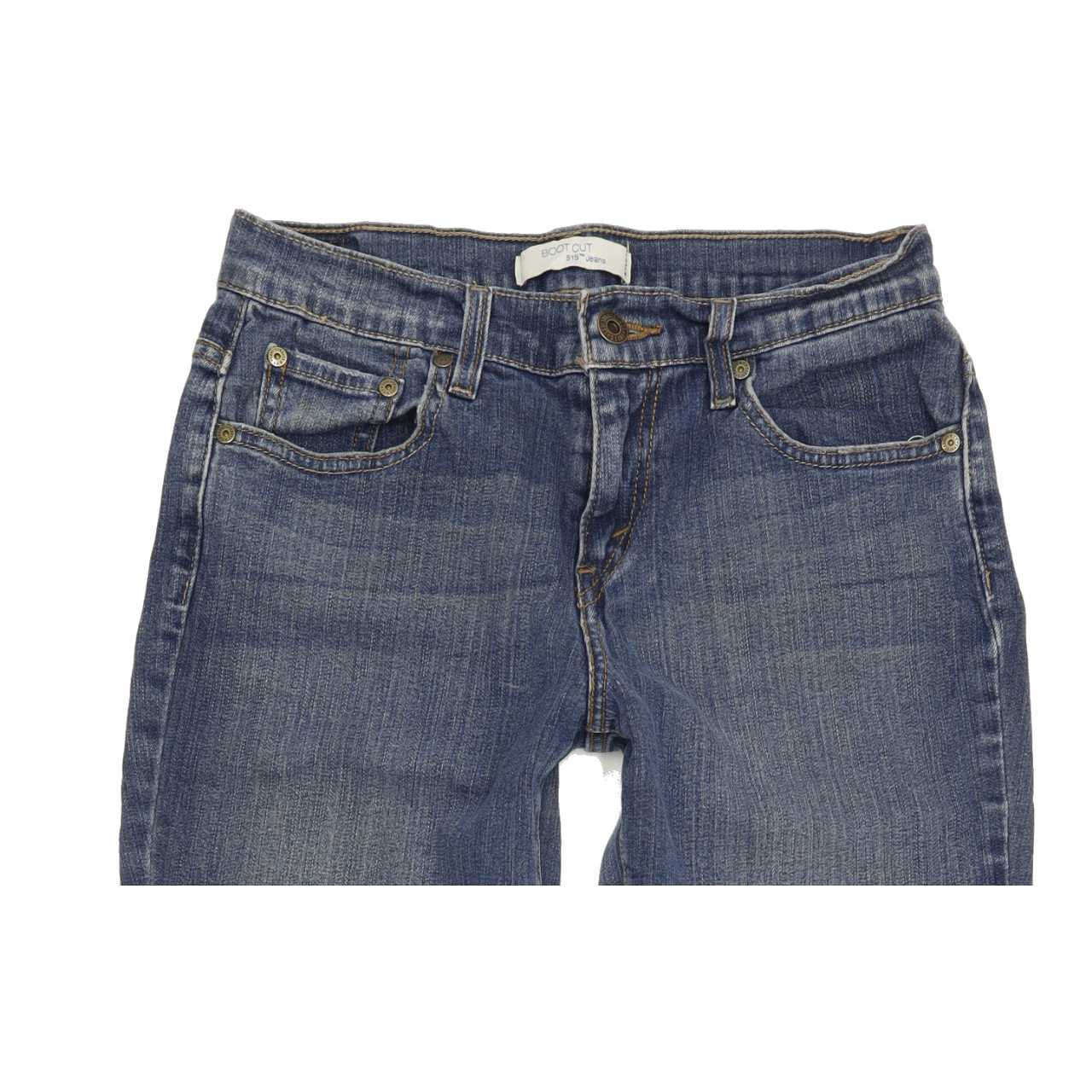 Levi's 515 Women Blue Bootcut Regular Stretch Jeans W27 L29