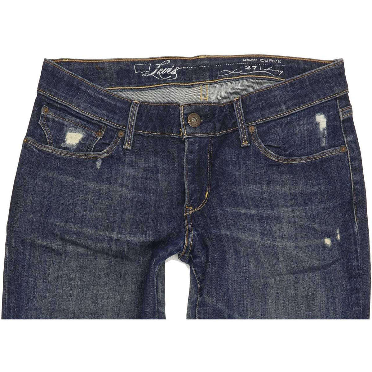 Levi's Demi Curve Women Blue Skinny Slim Stretch Jeans W27 L31