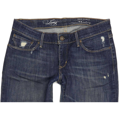 Levi's Demi Curve Women Blue Skinny Slim Stretch Jeans W27 L31