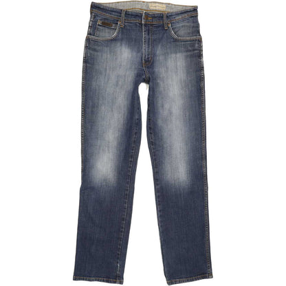 Wrangler Texas Men Blue Straight Regular Jeans W32 L32