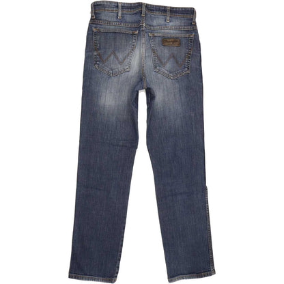 Wrangler Texas Men Blue Straight Regular Jeans W32 L32