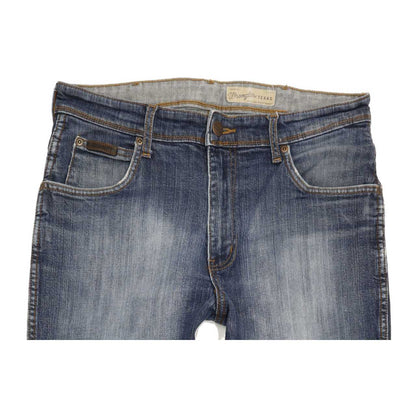 Wrangler Texas Men Blue Straight Regular Jeans W32 L32