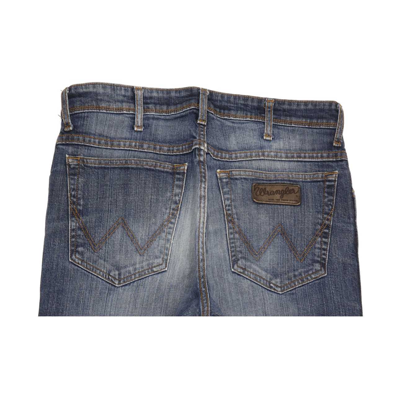 Wrangler Texas Men Blue Straight Regular Jeans W32 L32
