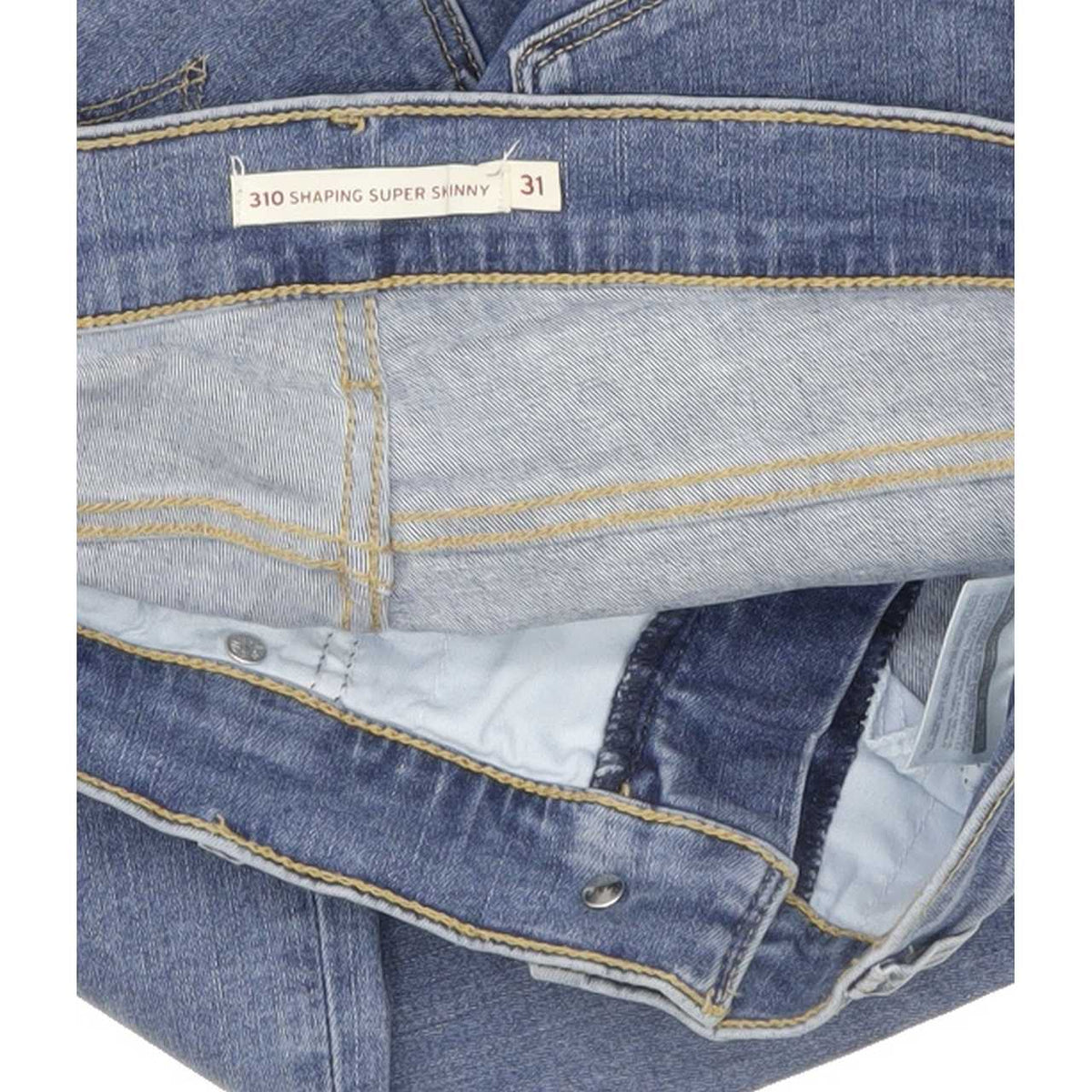Levi's 310 Shaping Women Blue Skinny Regular Jeans W31 L33