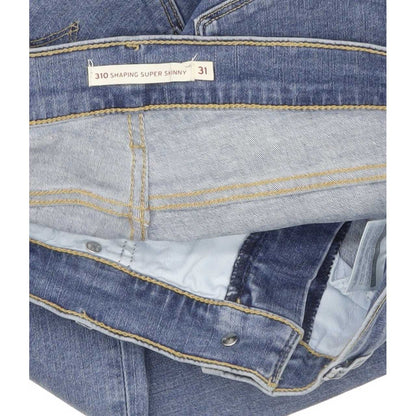 Levi's 310 Shaping Women Blue Skinny Regular Jeans W31 L33