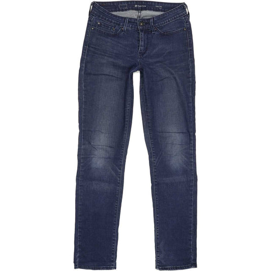 Levi's Slight Curve Women Blue Straight Slim Jeans W27 L32