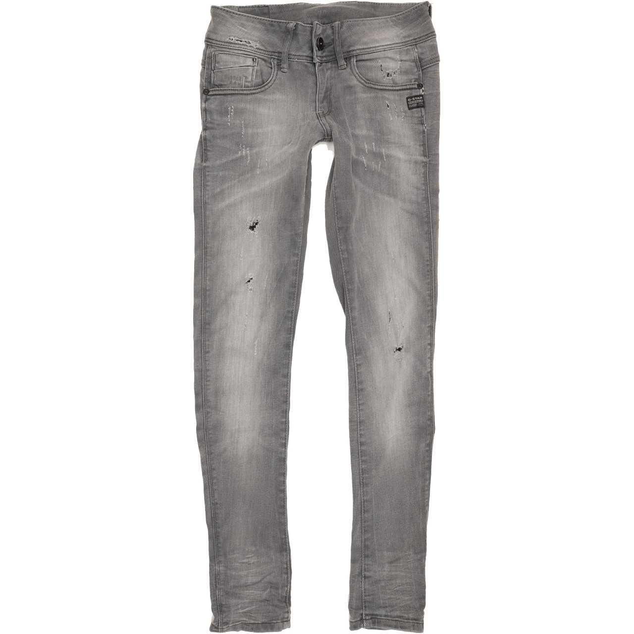G-Star Midge Cody Women Grey Skinny Slim Stretch Jeans W25 L32