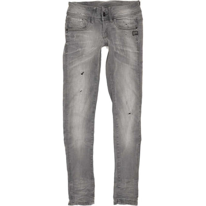 G-Star Midge Cody Women Grey Skinny Slim Stretch Jeans W25 L32