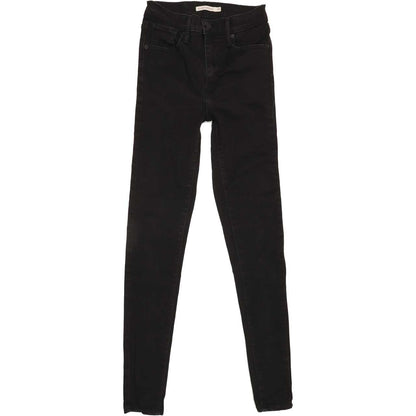 Levi's Mile High Rise Black Skinny Jeans W26 L31