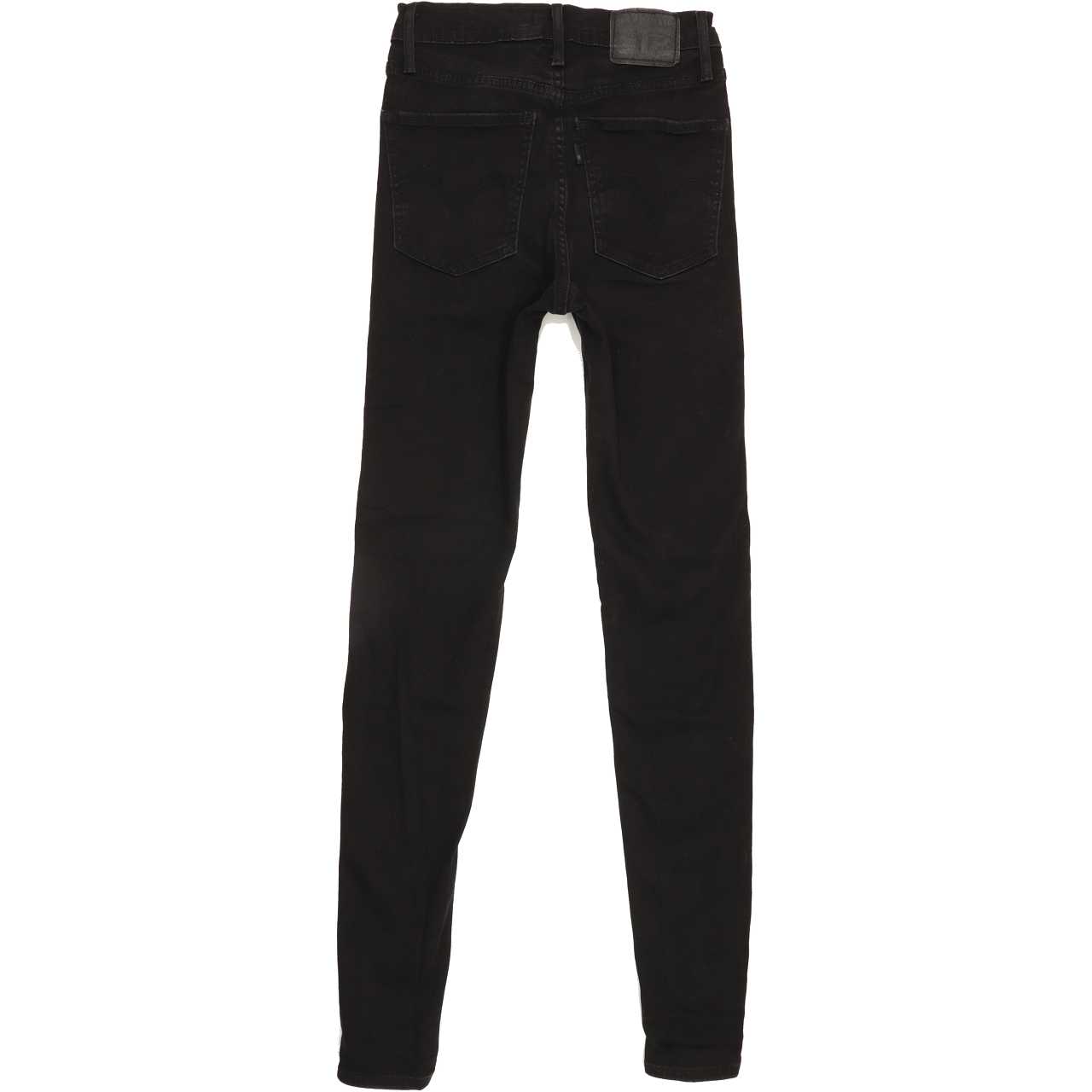 Levi's Mile High Rise Black Skinny Jeans W26 L31