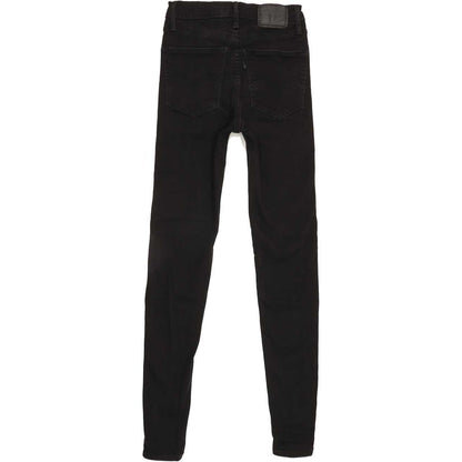 Levi's Mile High Rise Black Skinny Jeans W26 L31