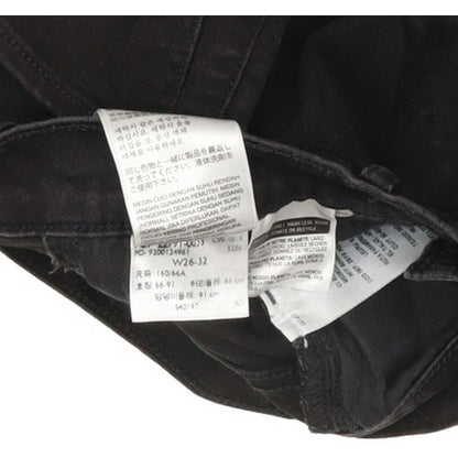 Levi's Mile High Rise Black Skinny Jeans W26 L31