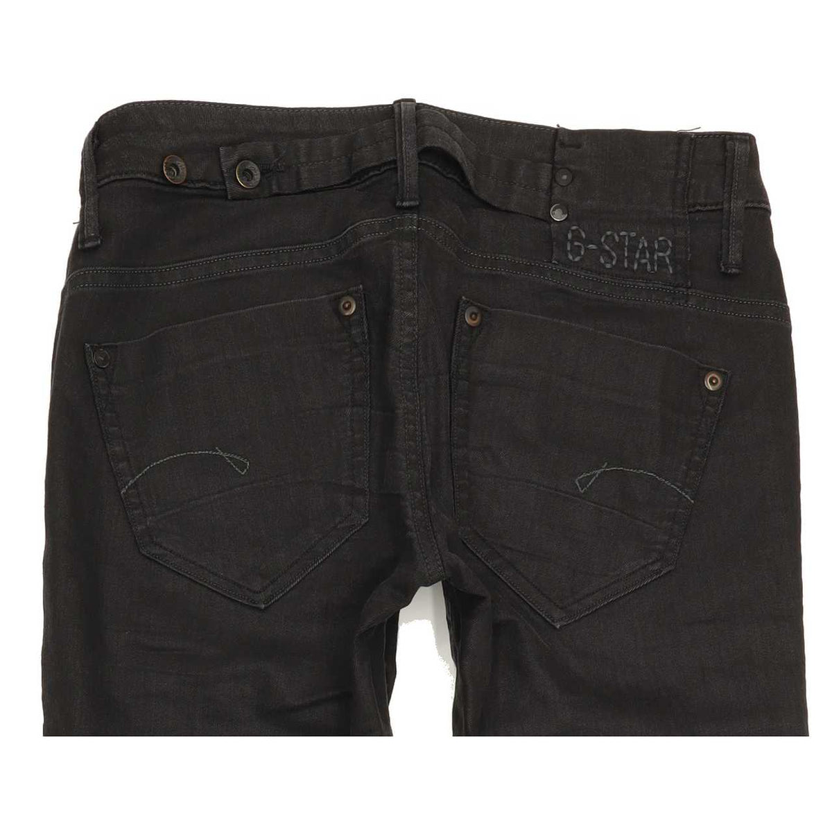 G-Star Women Black Skinny Slim Jeans W28 L28