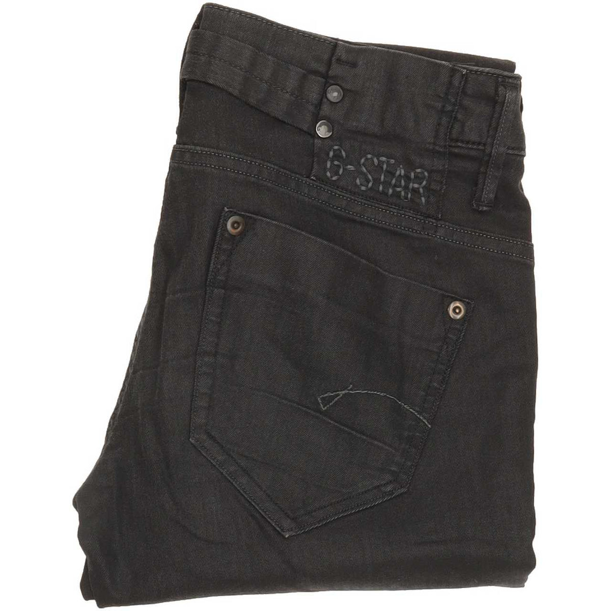 G-Star Women Black Skinny Slim Jeans W28 L28