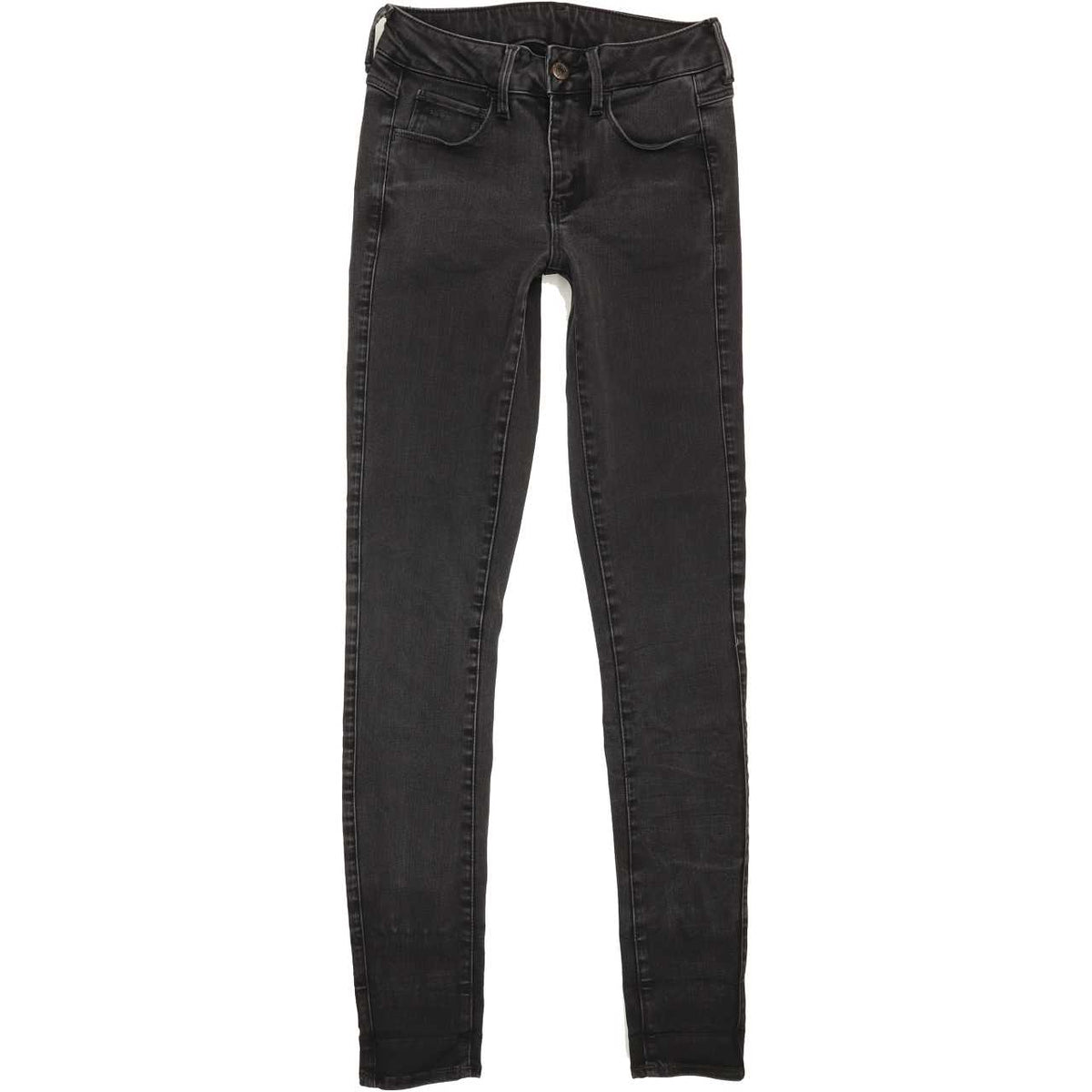G-Star 3301 Women Charcoal Skinny Regular Stretch Jeans W26 L31