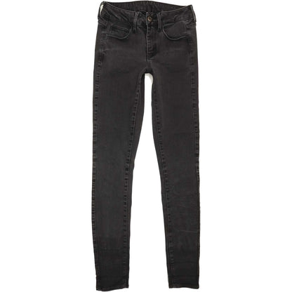 G-Star 3301 Women Charcoal Skinny Regular Stretch Jeans W26 L31