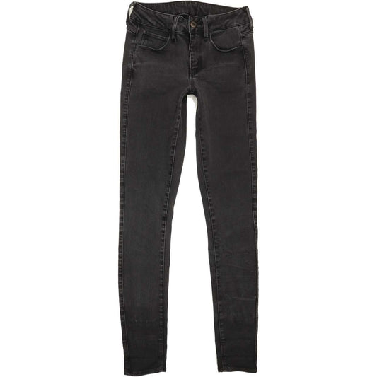 G-Star 3301 Women Charcoal Skinny Regular Stretch Jeans W26 L31