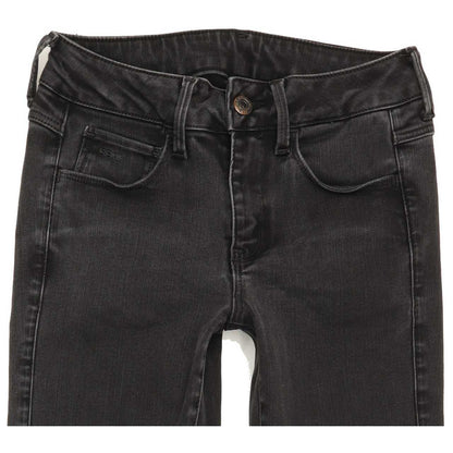 G-Star 3301 Women Charcoal Skinny Regular Stretch Jeans W26 L31