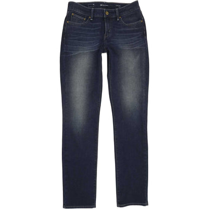 Levi's Demi Curve Women Blue Straight Slim Stretch Jeans W28 L32