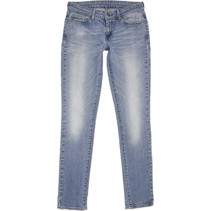 Levi's Women Blue Tapered Regular Stretch Jeans W28 L33