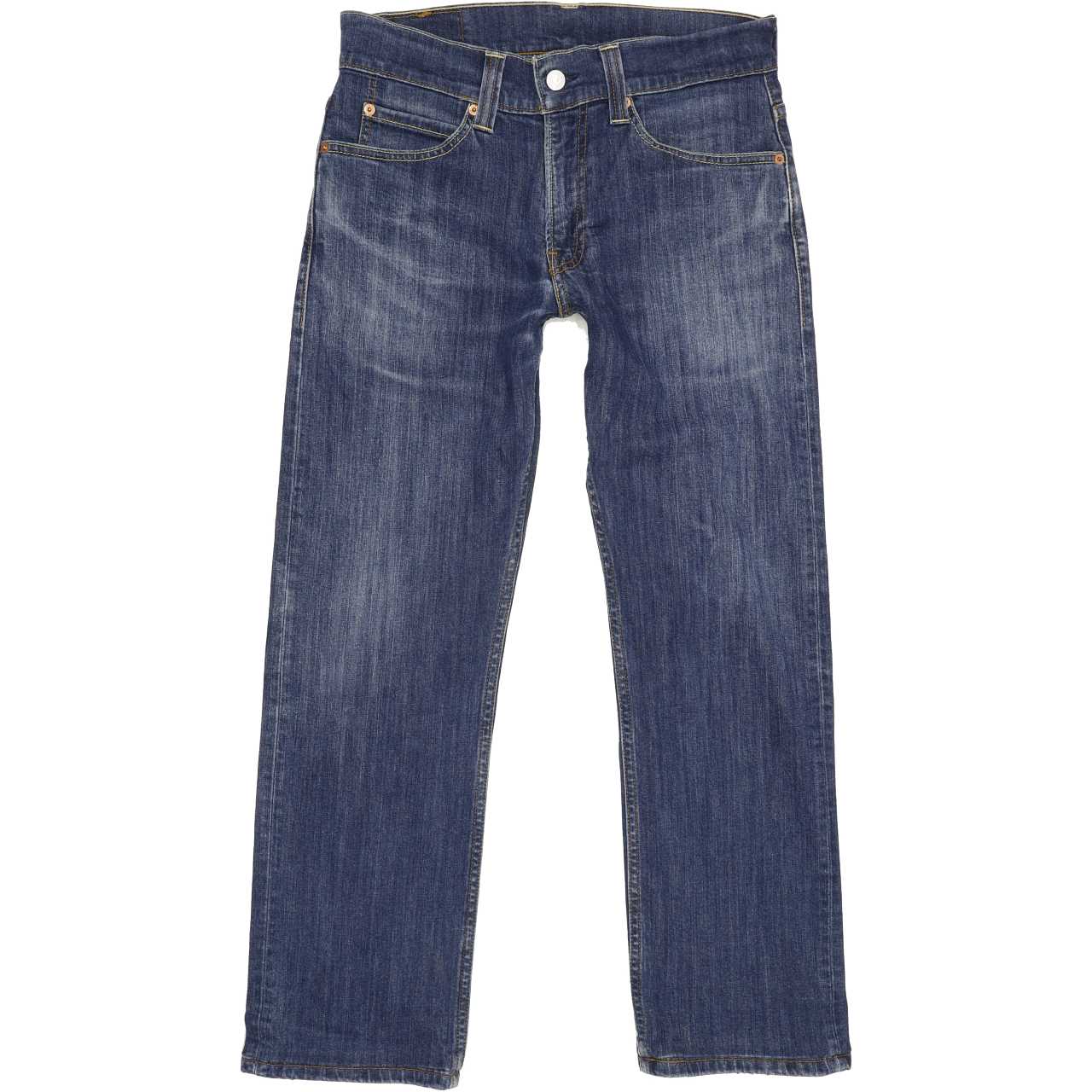 Levi's 506 Men Blue Straight Regular Stretch Jeans W30 L27