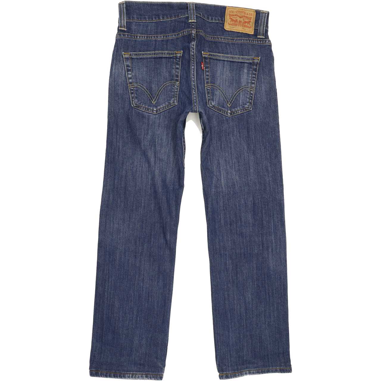 Levi's 506 Men Blue Straight Regular Stretch Jeans W30 L27