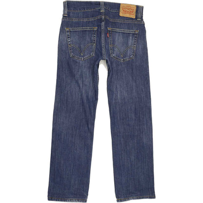 Levi's 506 Men Blue Straight Regular Stretch Jeans W30 L27