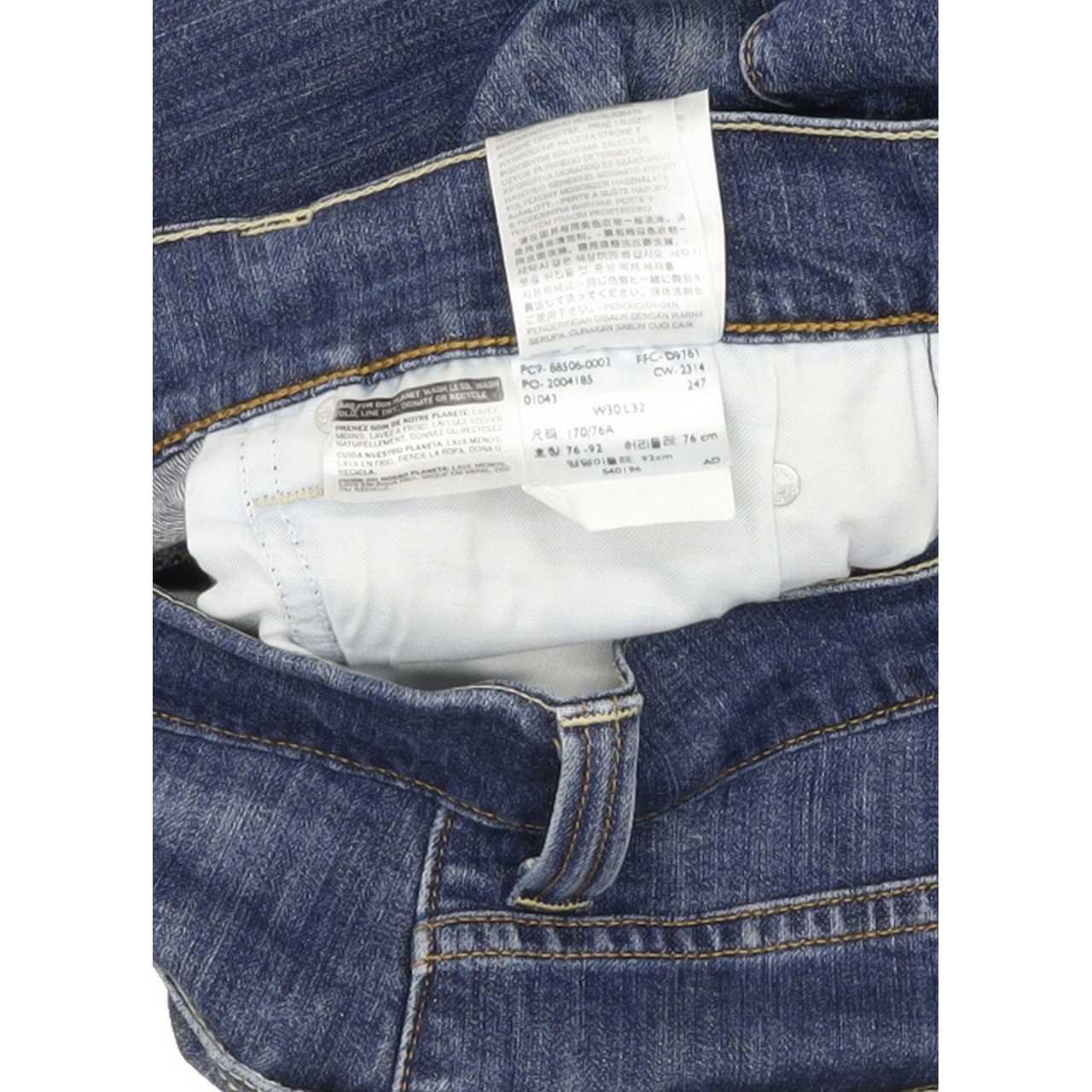 Levi's 506 Men Blue Straight Regular Stretch Jeans W30 L27