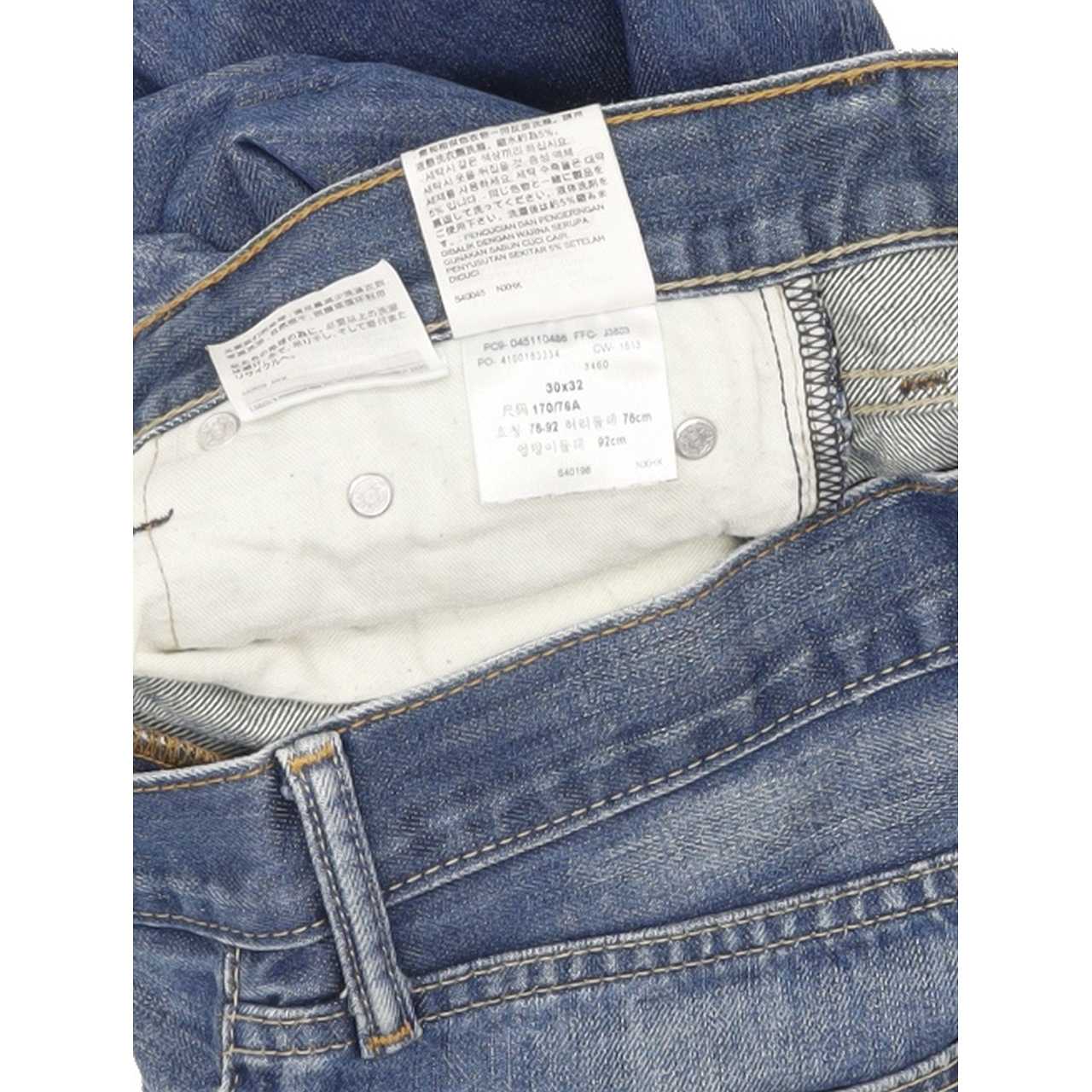 Levi's 511 Men Blue Straight Slim Jeans W30 L31