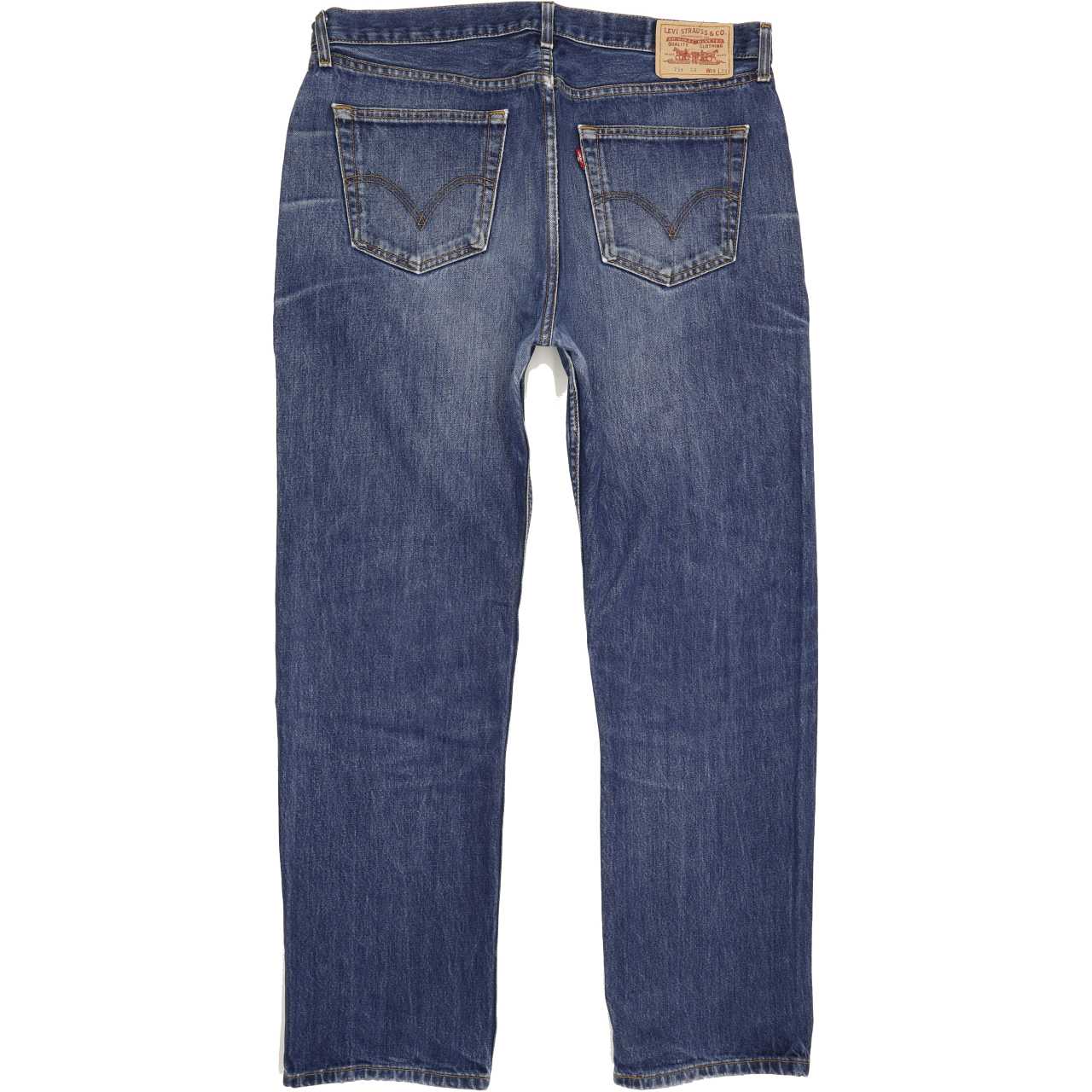 Levi's 751 Men Blue Straight Regular Jeans W38 L31