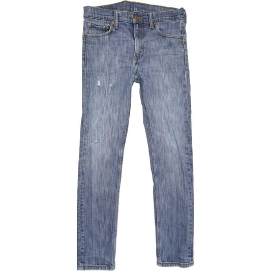 Levi's 510 Men Blue Skinny Slim Stretch Jeans W30 L29