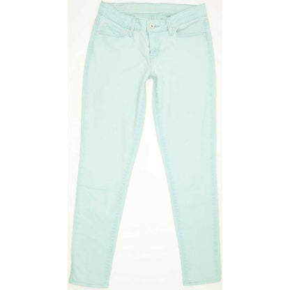 Levi's Demi Curve Women Green Skinny Slim Stretch Jeans W26 L28
