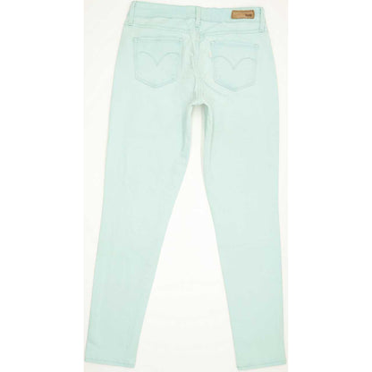 Levi's Demi Curve Women Green Skinny Slim Stretch Jeans W26 L28