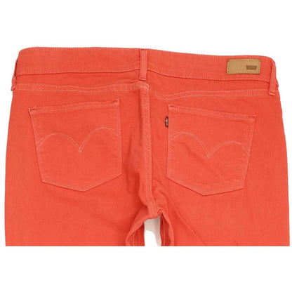 Levi's Demi Curve Women Red Skinny Slim Stretch Jeans W31 L30