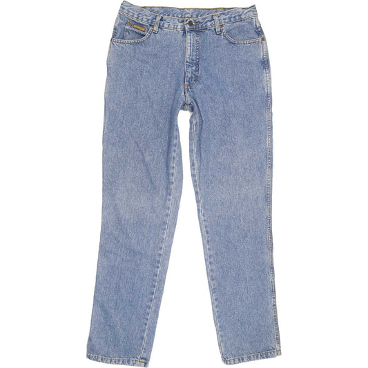 Wrangler Idaho Men Blue Straight Regular Jeans W35 L33