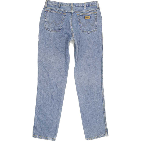 Wrangler Idaho Men Blue Straight Regular Jeans W35 L33